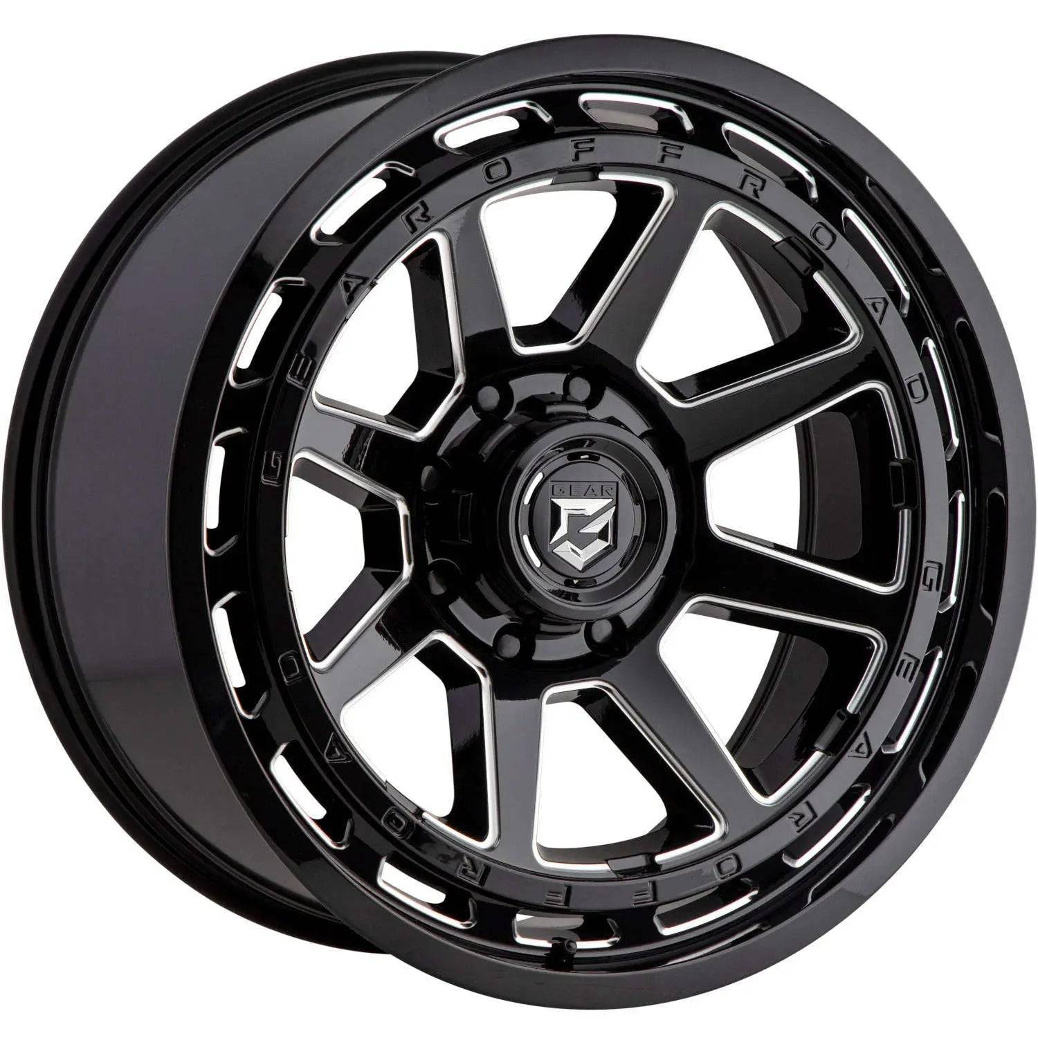 Gear Off-Road Black Hawk 22x12 -44 5x5.5 5x150