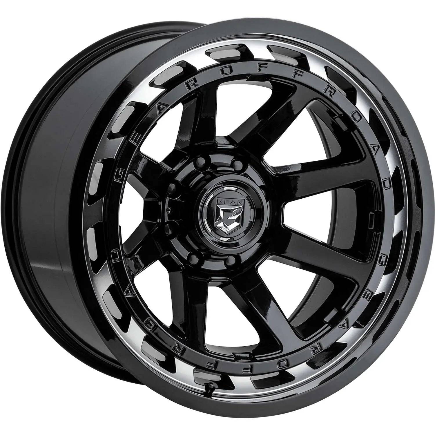 Gear Off-Road Black Hawk 20x10 -12 8x170