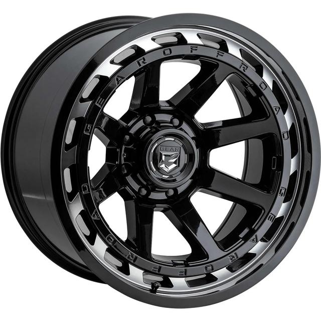 Gear Off-Road Black Hawk 20x9 +18 6x135 6x5.5