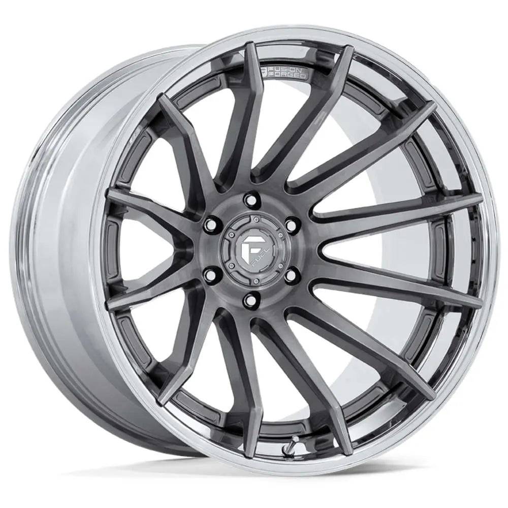 Platinum Gray with a Chrome Lip