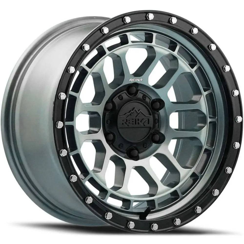 Gloss Graphite with a Gloss Black Simulated Beadlock